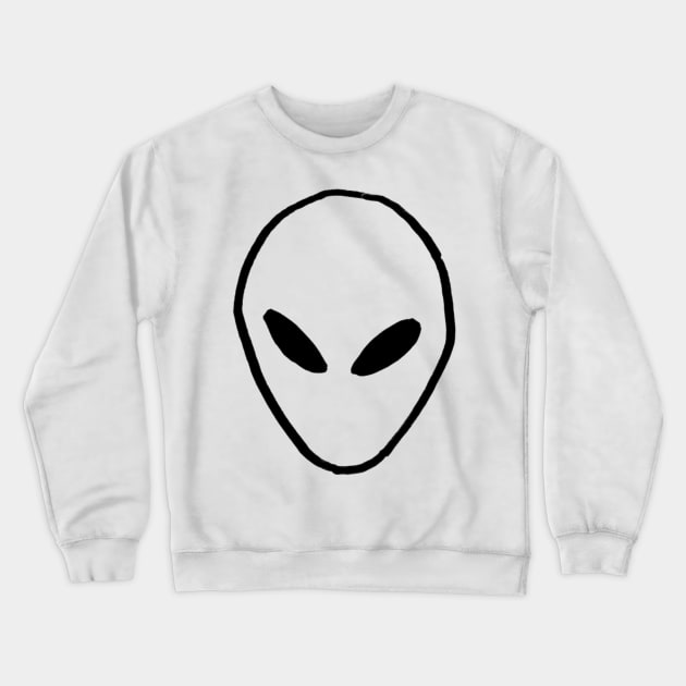 Alien Crewneck Sweatshirt by ghjura